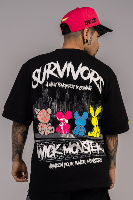 Survivor T-shirt Black