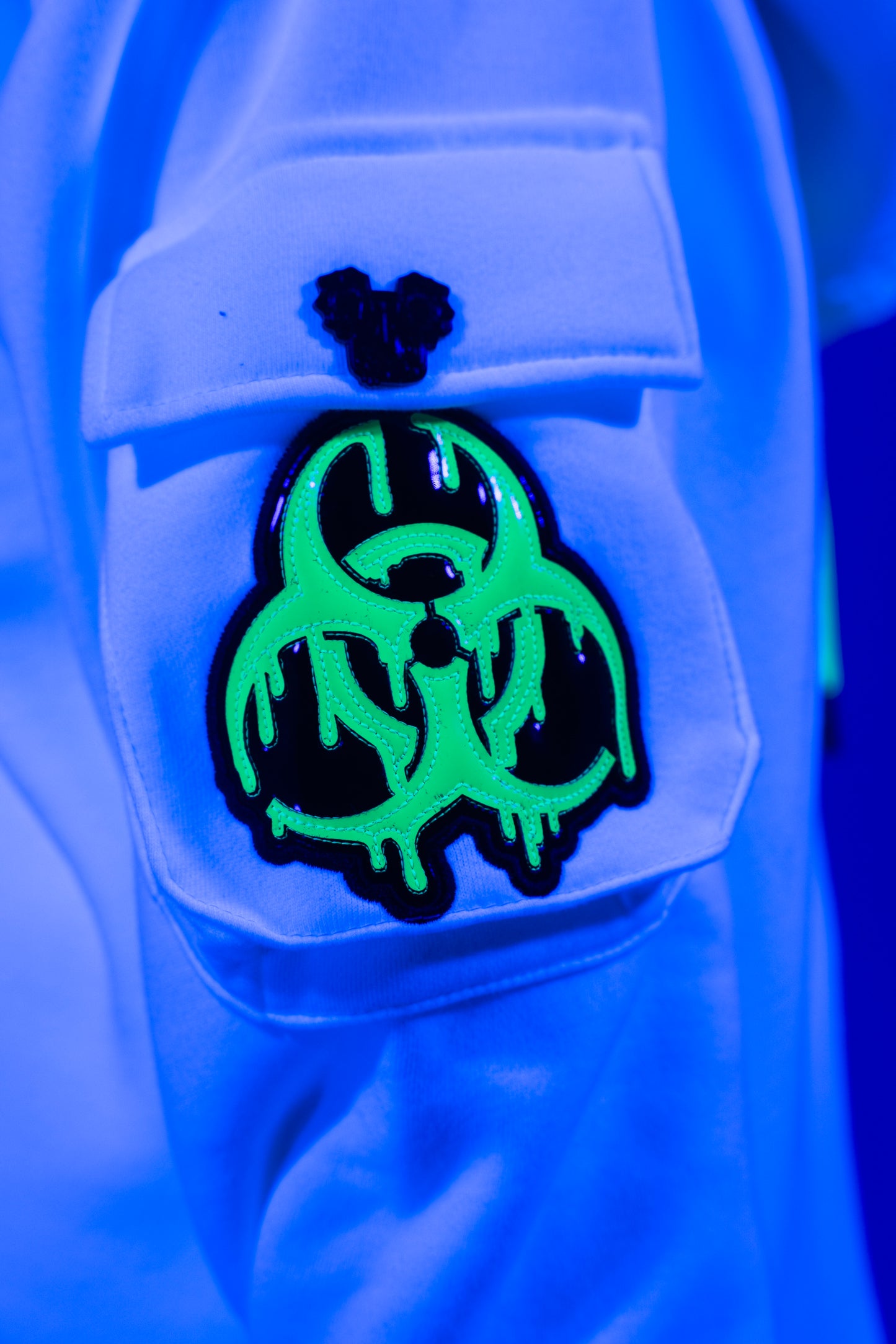 Royal Chameleon White Hoodie