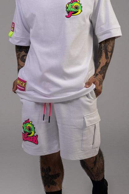Chameleon Shorts White