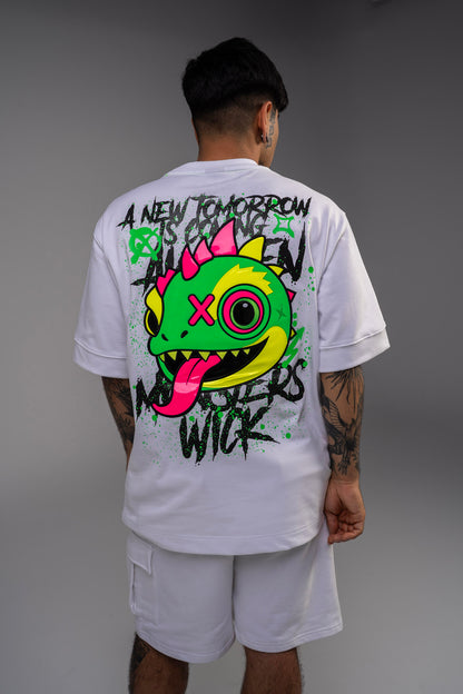 CHAMELEON HEAD T-SHIRT WHITE