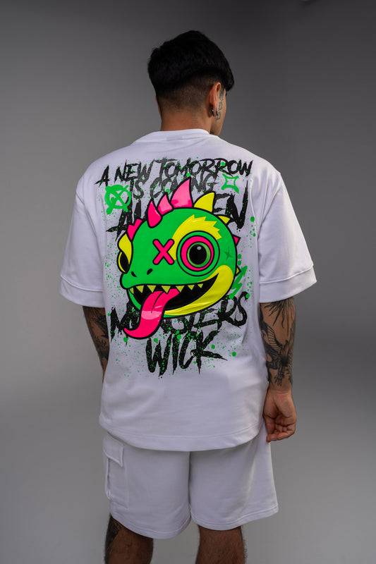 CHAMELEON HEAD T-SHIRT WHITE