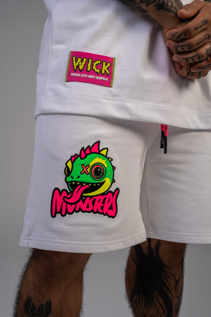 Chameleon Head T-Shirt White