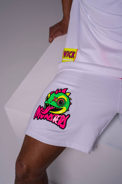 Chameleon Shorts White