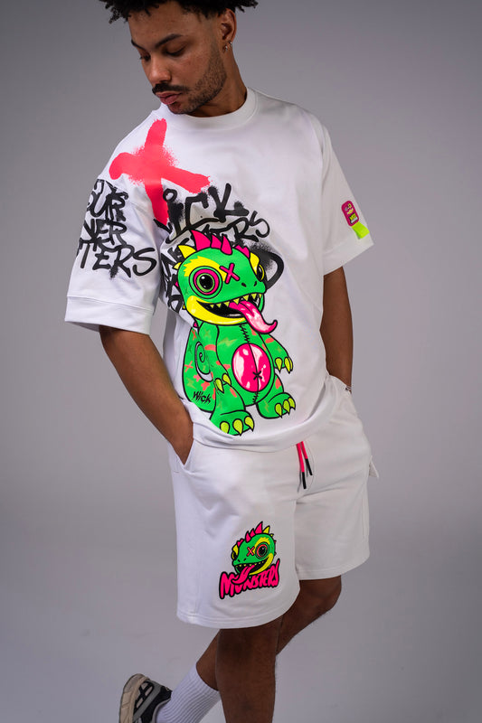 CHAMELEON SHORTS WHITE