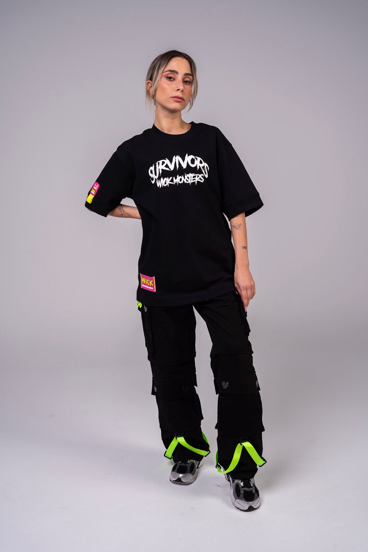 SURVIVOR T-SHIRT BLACK