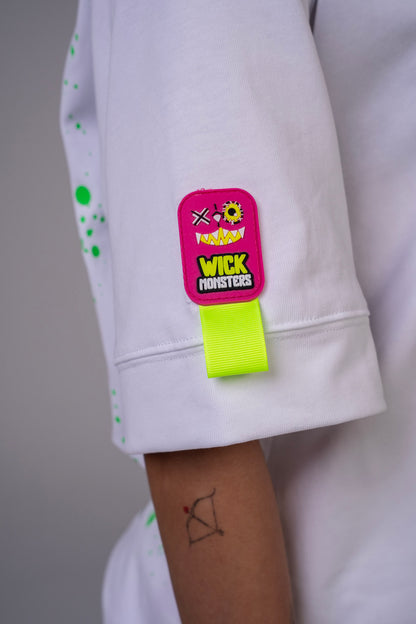 Chameleon Head T-Shirt White