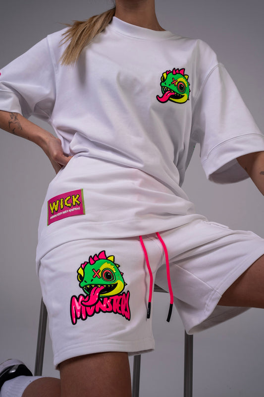 CHAMELEON SHORTS WHITE