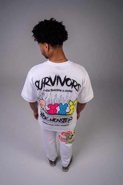 Survivor T-shirt White
