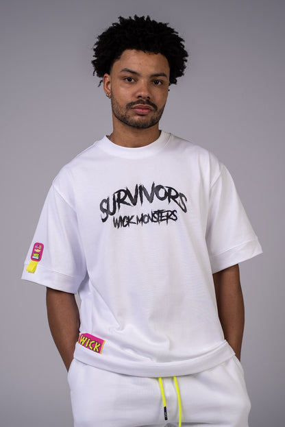 Survivor T-shirt White