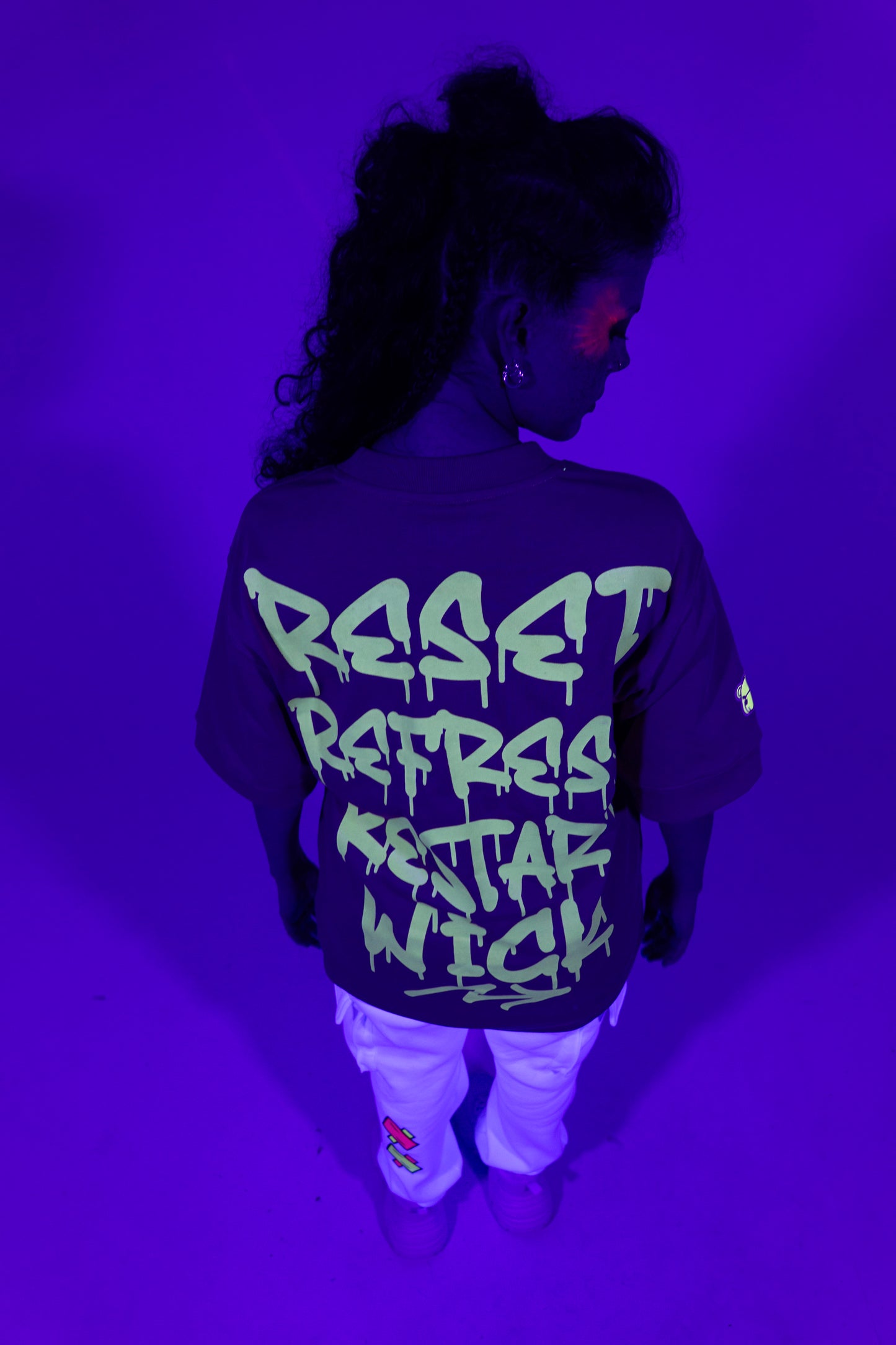 RESTART WICK PINK T-SHIRT