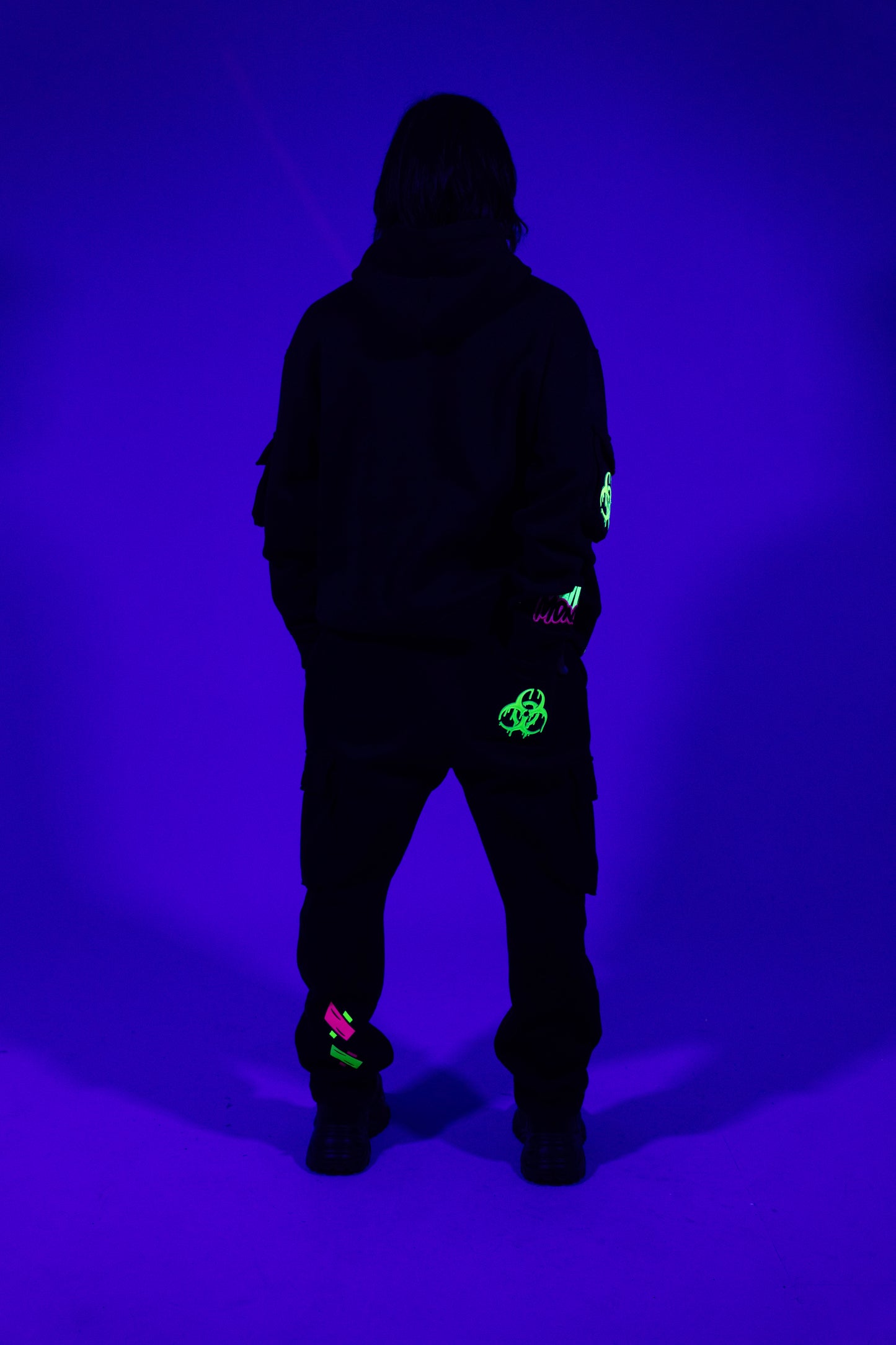 Royal Chameleon Black Pants
