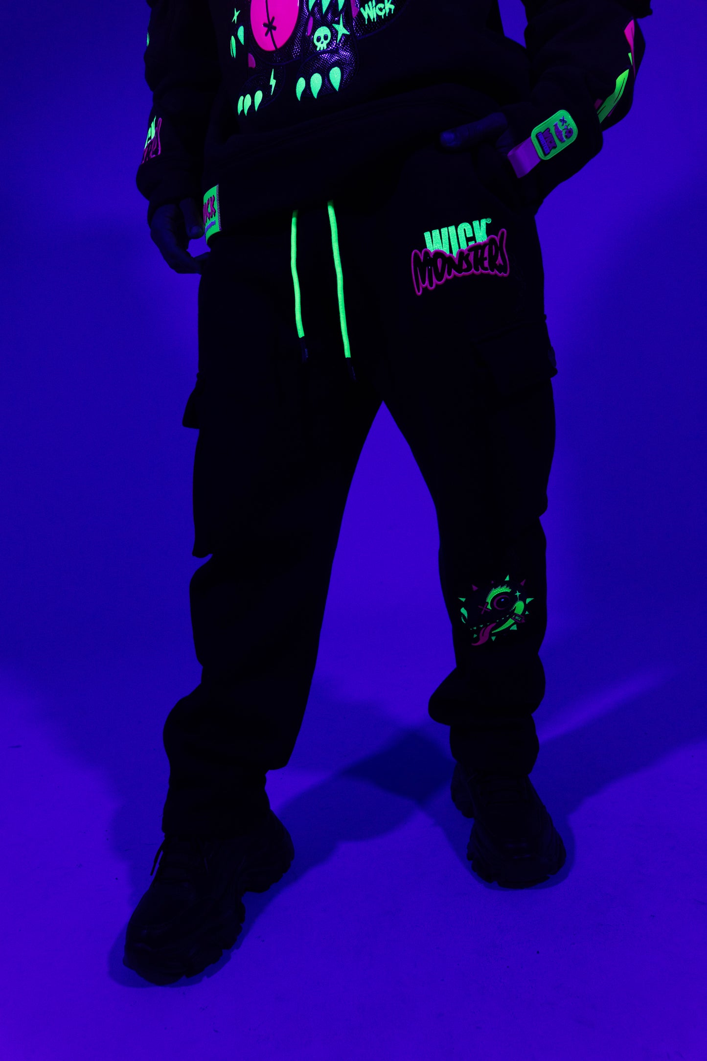 Royal Chameleon Black Pants