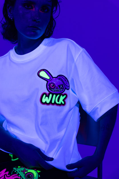 CRAZY BUNNY WHITE T-SHIRT