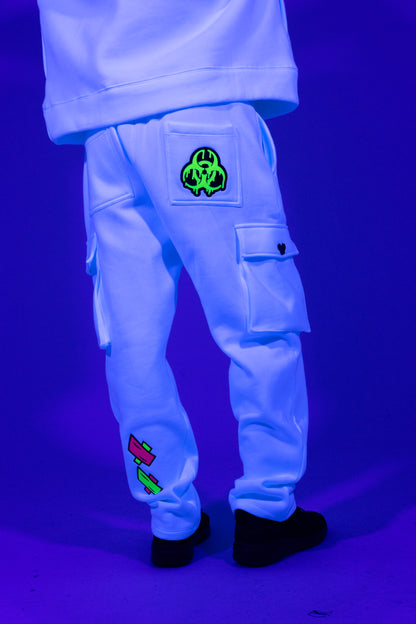 Royal Chameleon White Pants