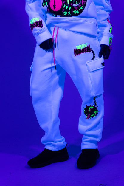 Royal Chameleon White Pants