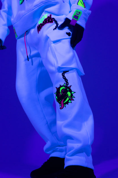 Royal Chameleon White Pants