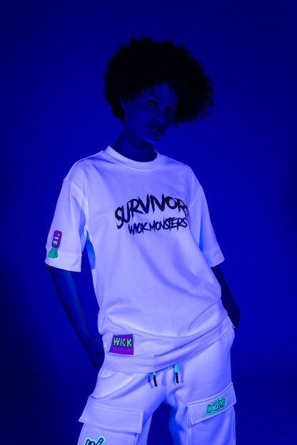 Survivor T-shirt White