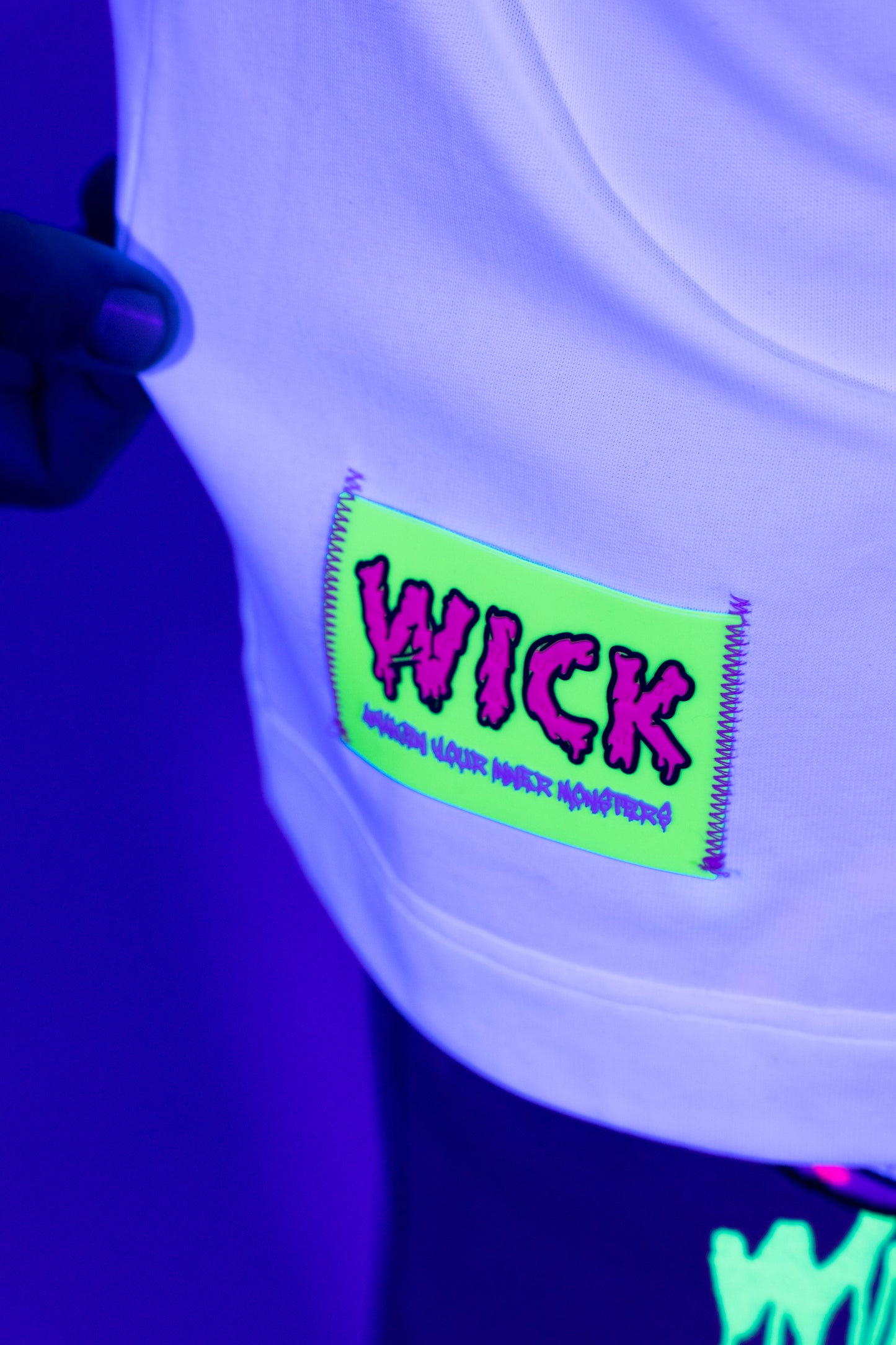TOXIC SPACE WHITE T-SHIRT
