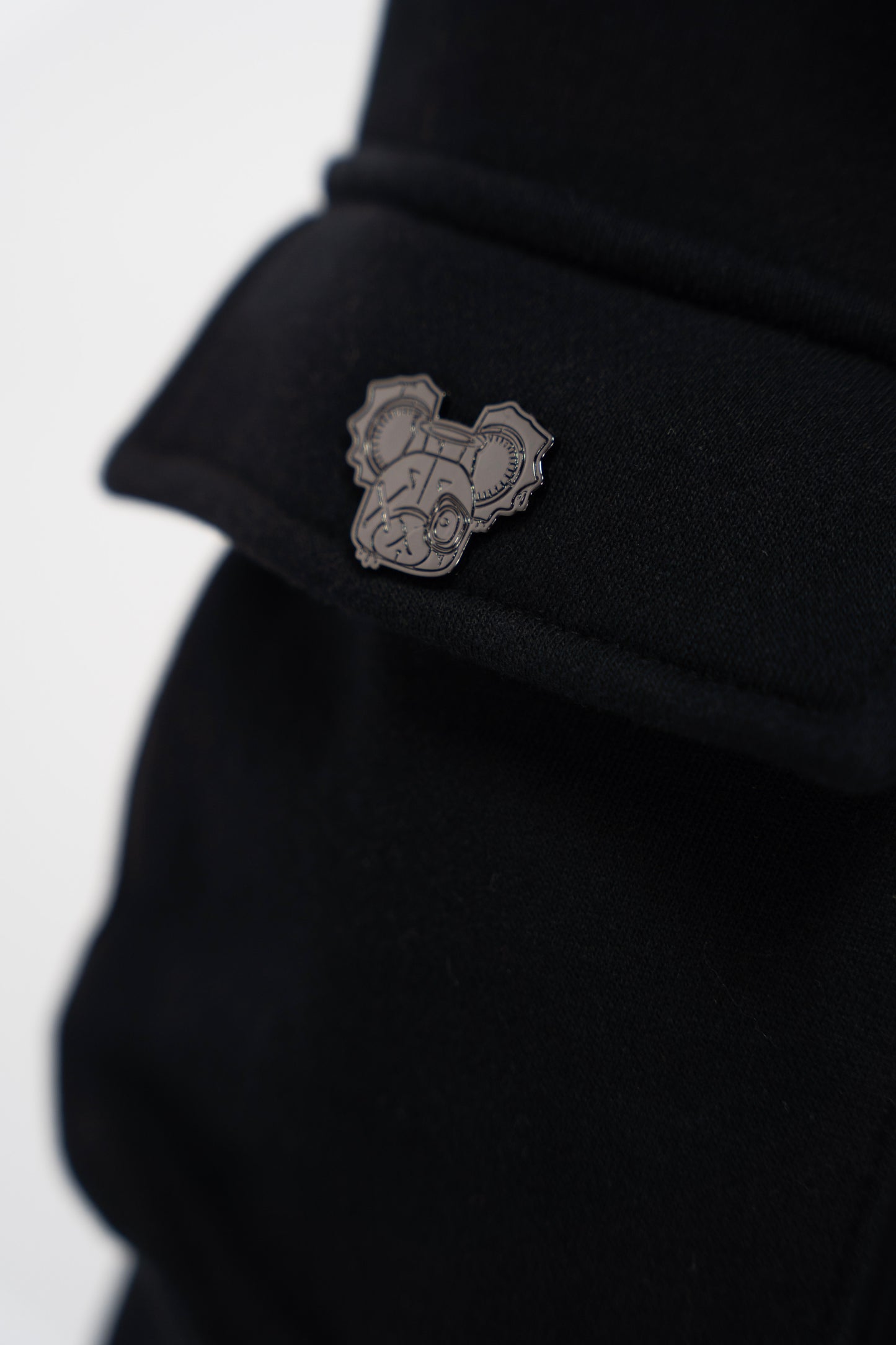 Royal Chameleon Black Hoodie