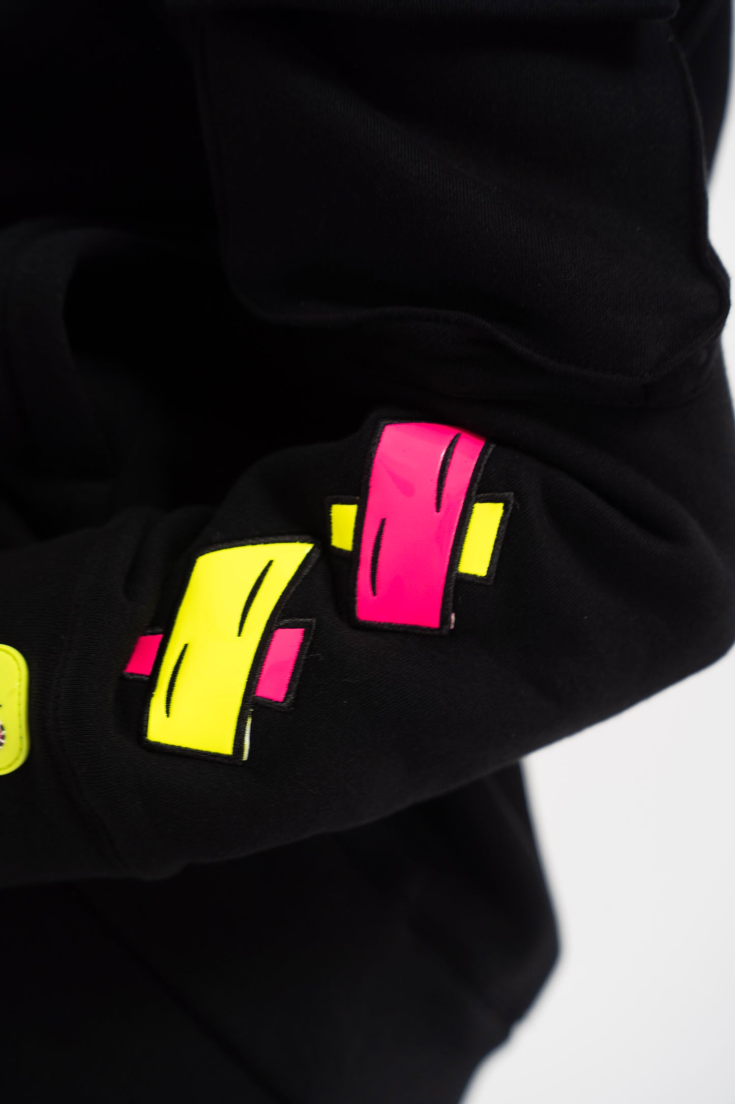 Royal Chameleon Black Hoodie