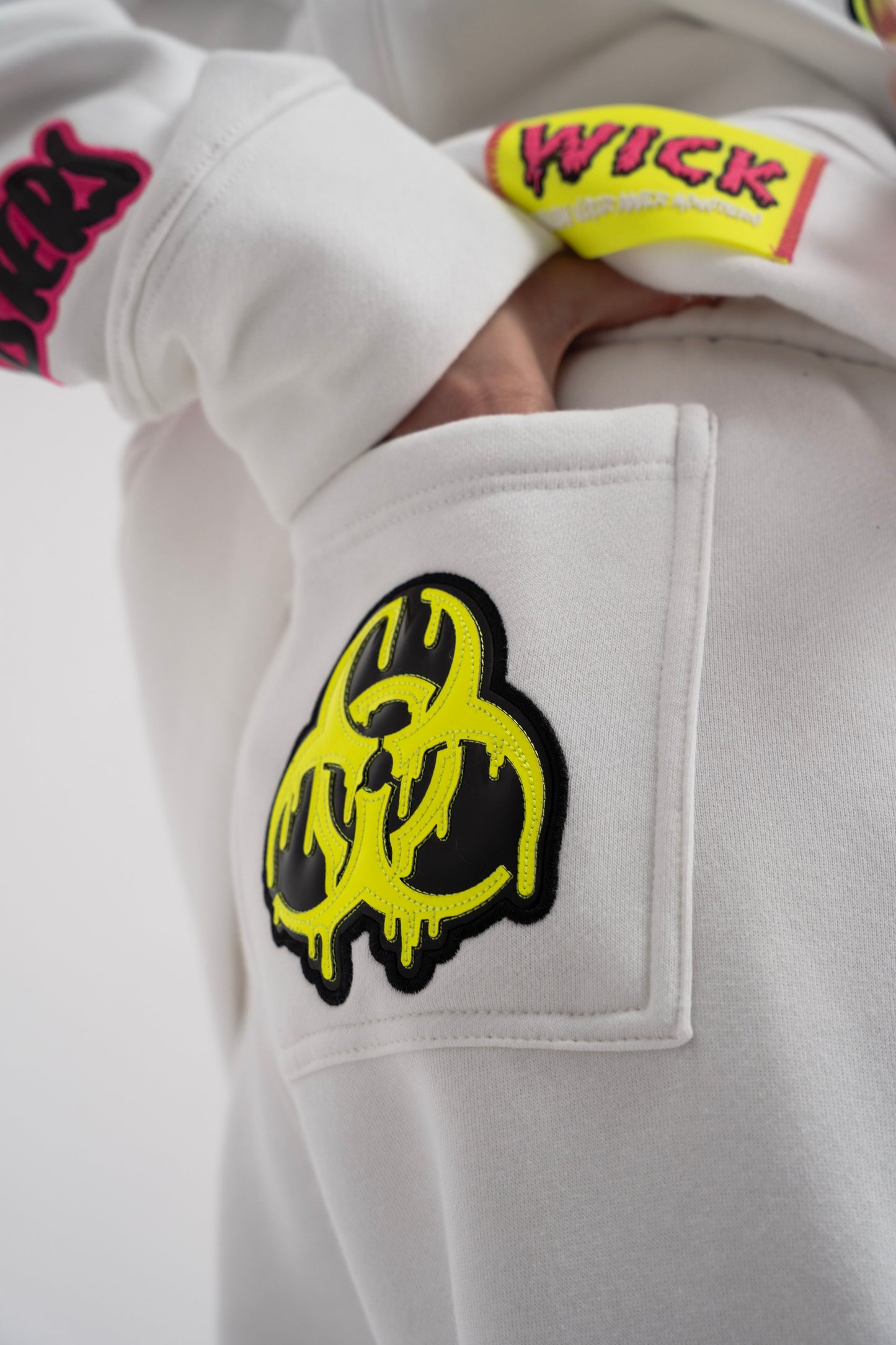 Royal Chameleon White Pants