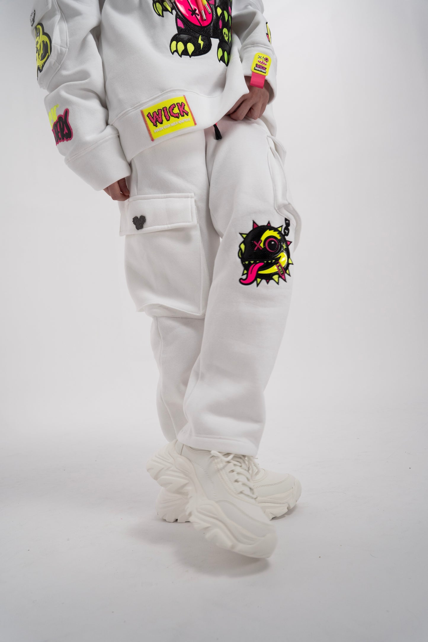 Royal Chameleon White Pants