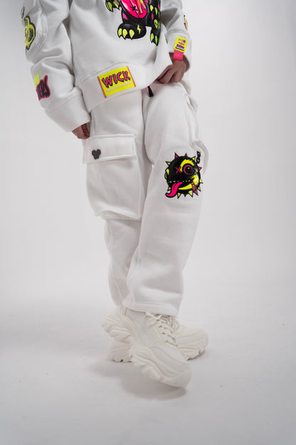 Royal Chameleon White Pants