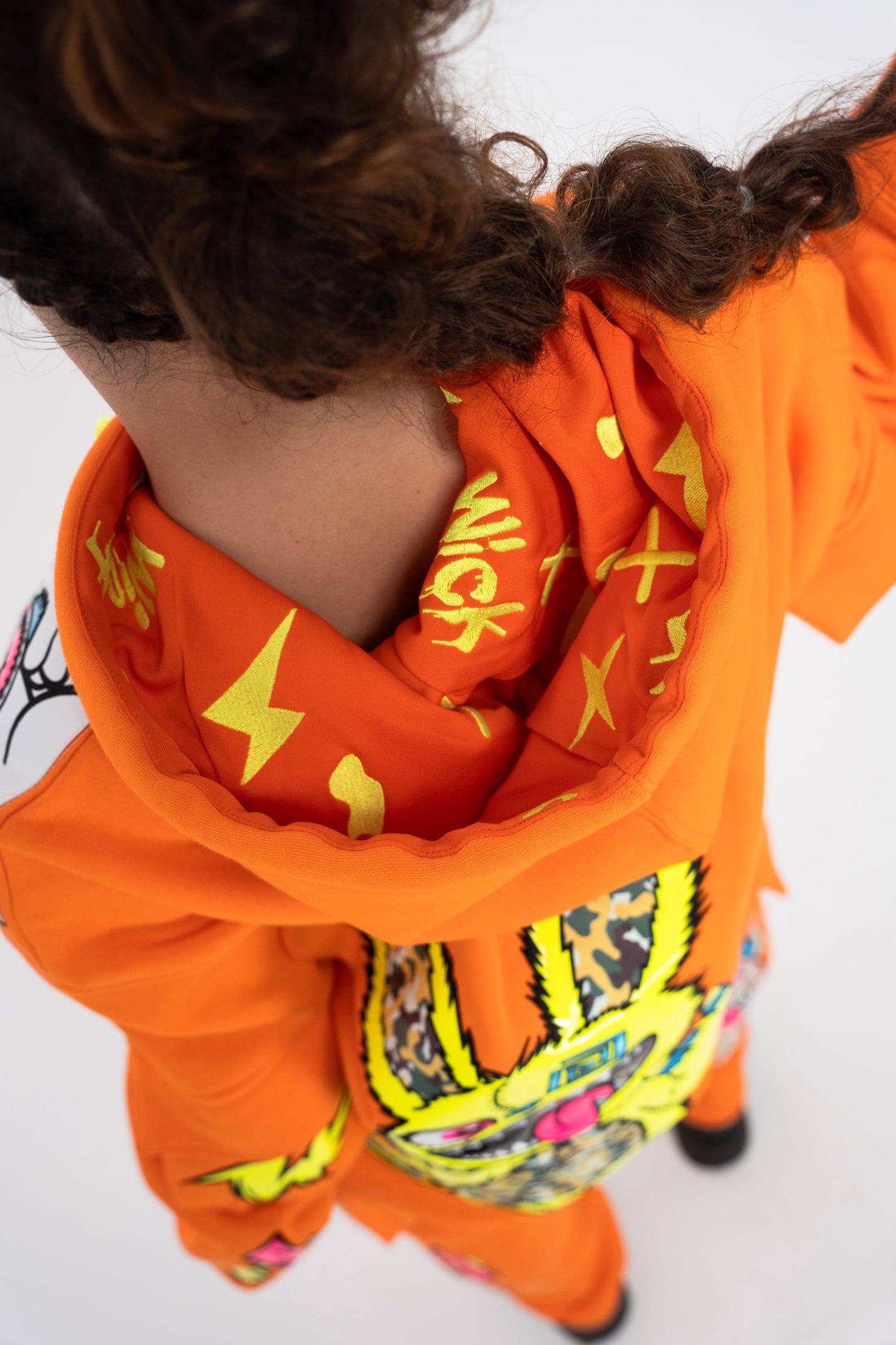 Toxic Candy Orange Hoodie