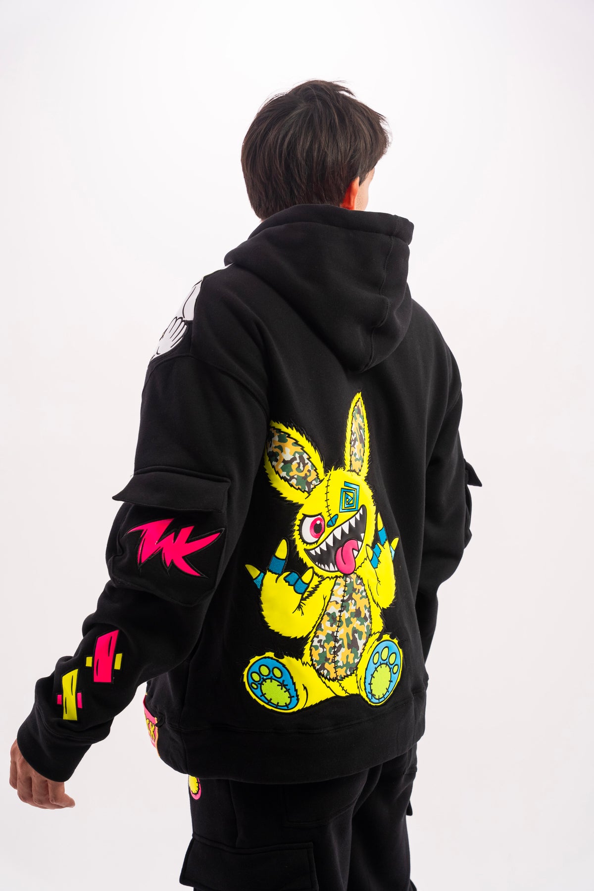 TOXIC CANDY HOODIE BLACK