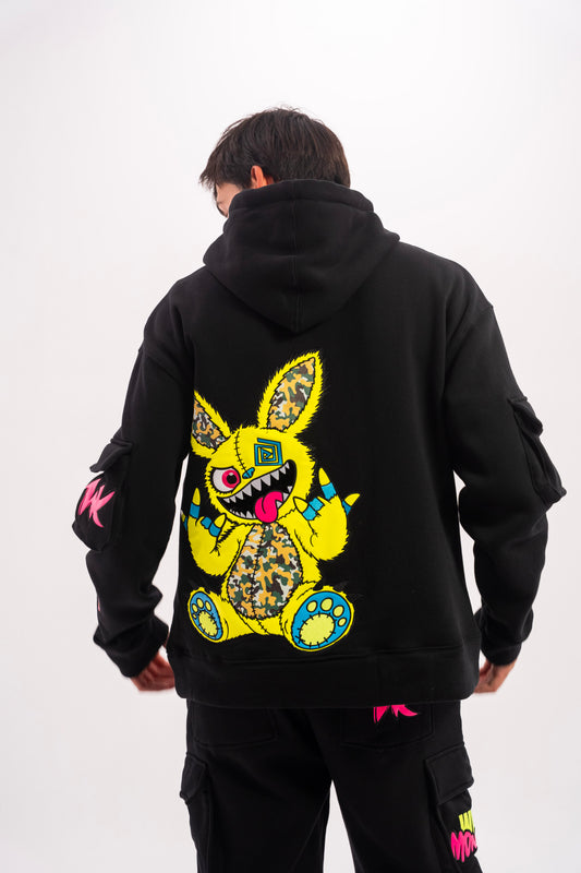 TOXIC CANDY HOODIE BLACK