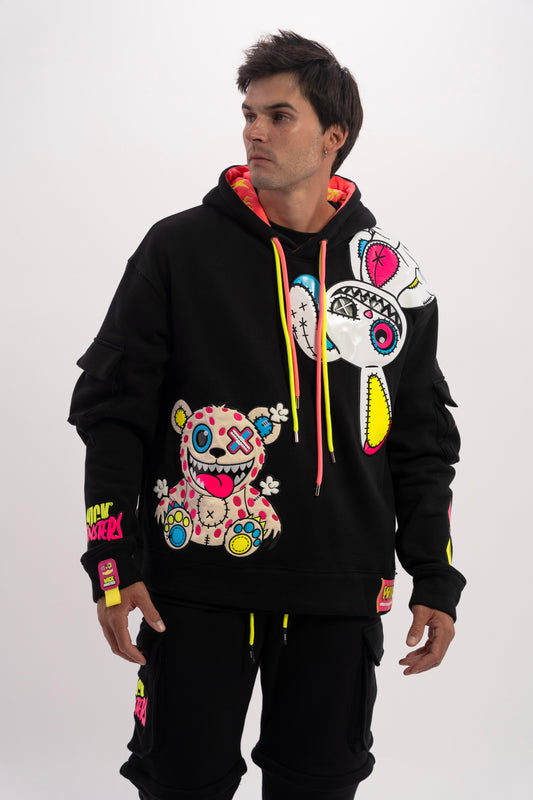 TOXIC CANDY BLACK HOODIE