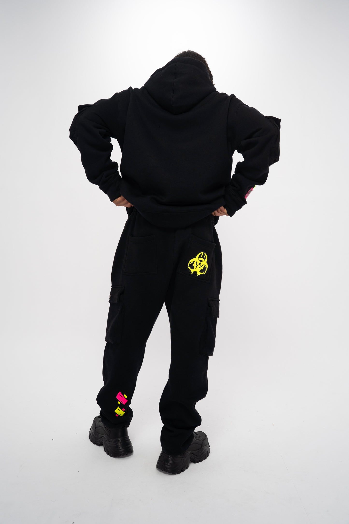 Royal Chameleon Black Pants