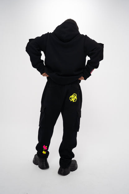 Royal Chameleon Black Pants