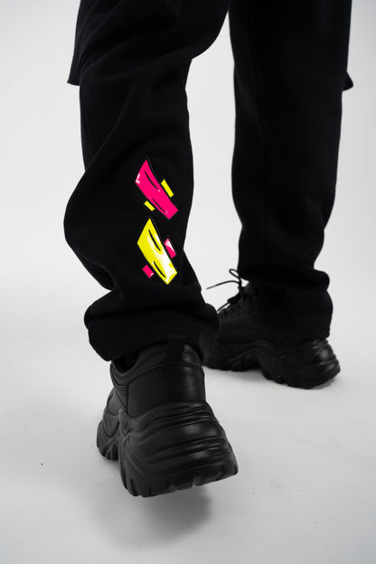 Royal Chameleon Black Pants