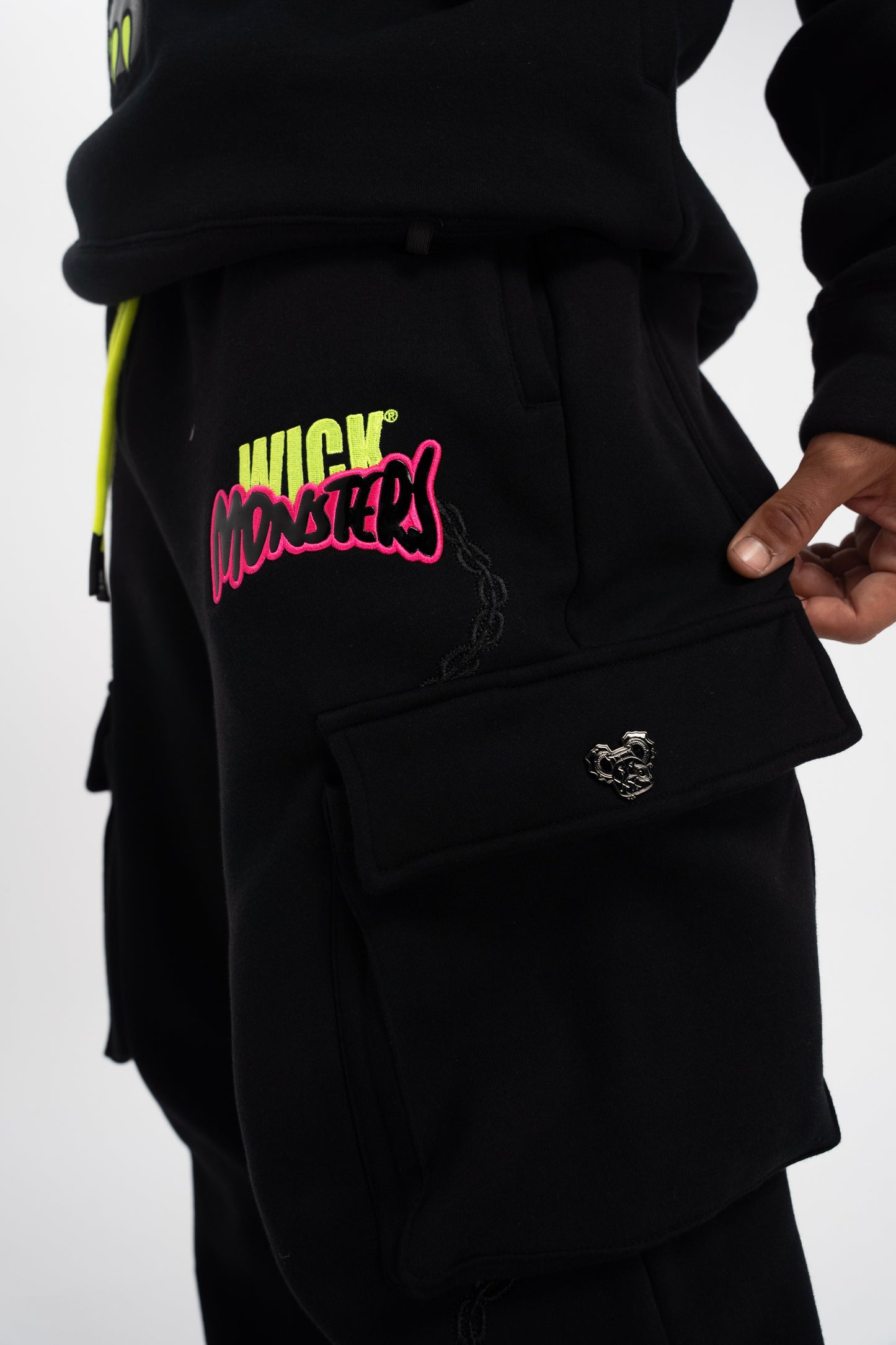 Royal Chameleon Black Pants