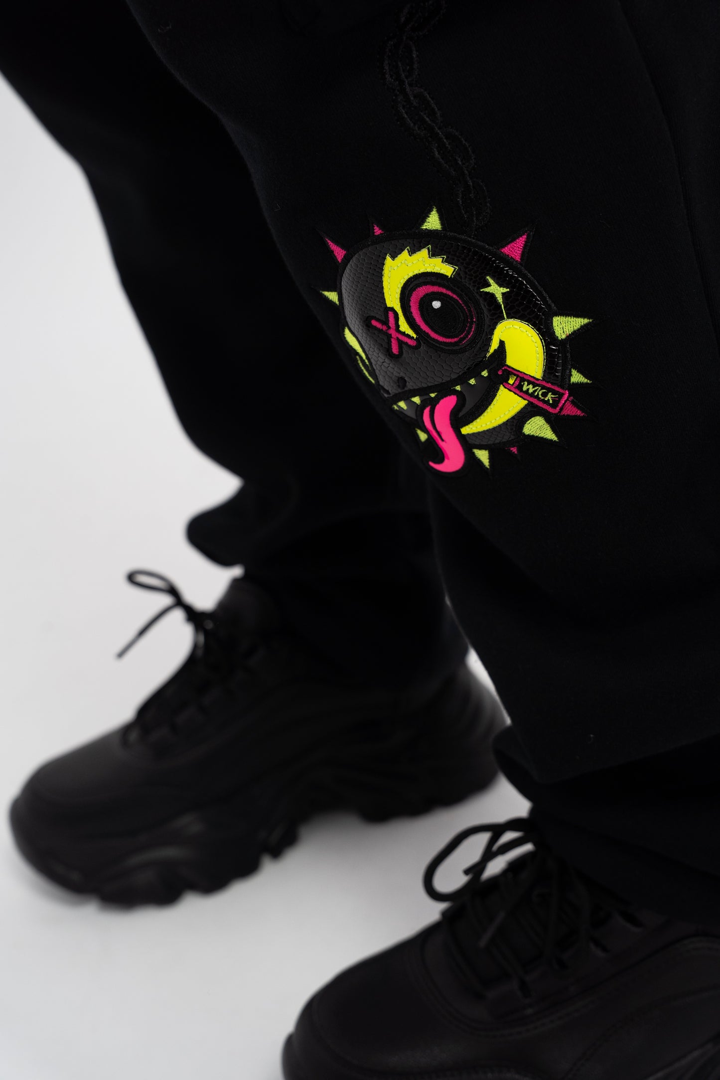 Royal Chameleon Black Pants
