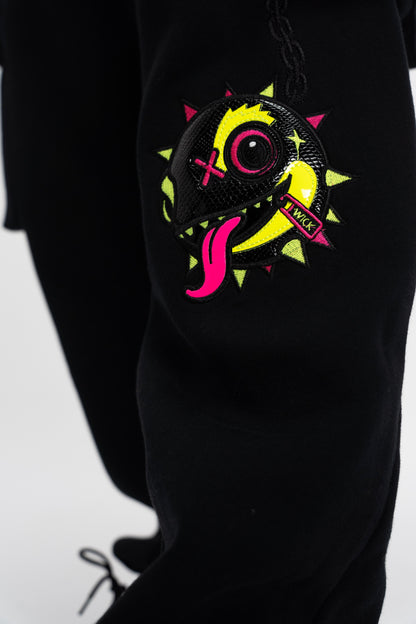 Royal Chameleon Black Pants