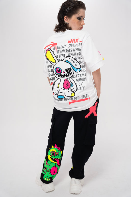 CRAZY BUNNY T-SHIRT WHITE