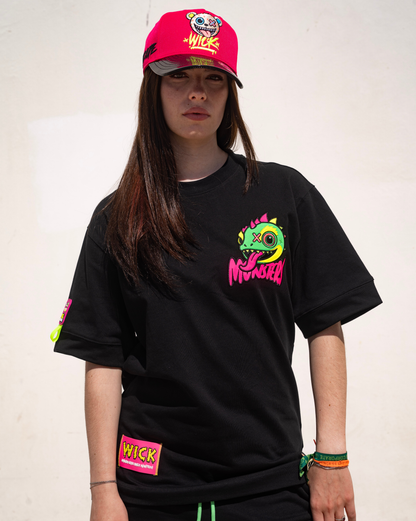 Chameleon T-shirt Black