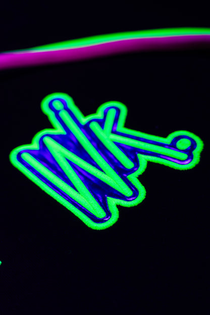NEON ROYALTY HOODIE BLACK
