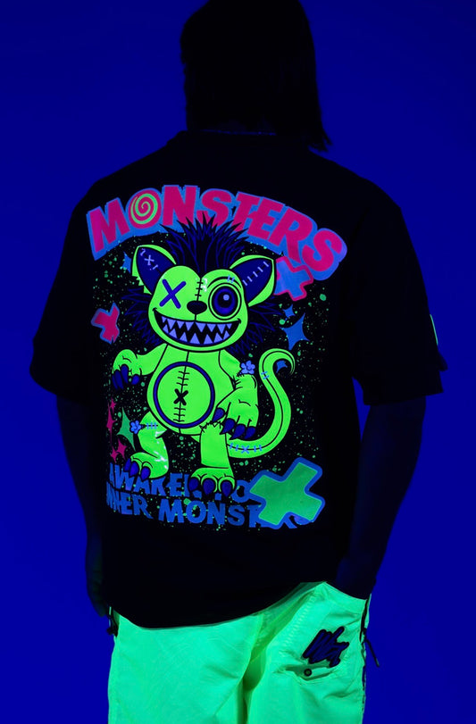 LION T-SHIRT BLACK