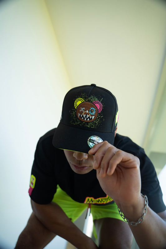 NIGHT RIDERS BEAR CAP BLACK