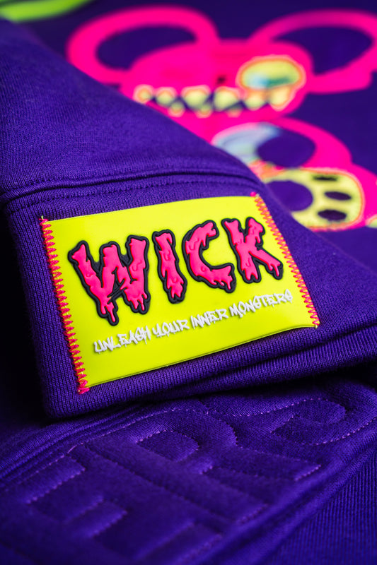 LOVE HOODIE PURPLE