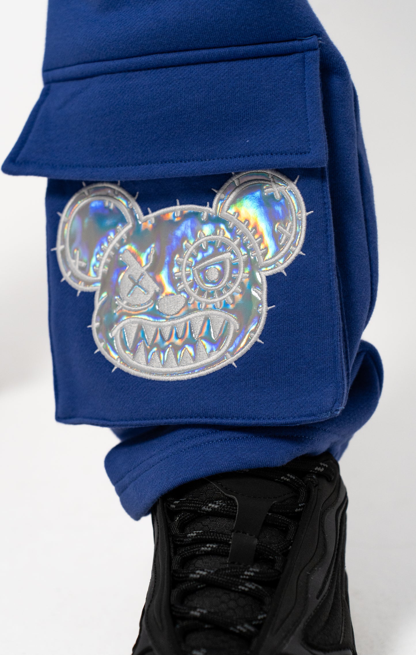 BLUE ICE CARGO SWEATPANTS