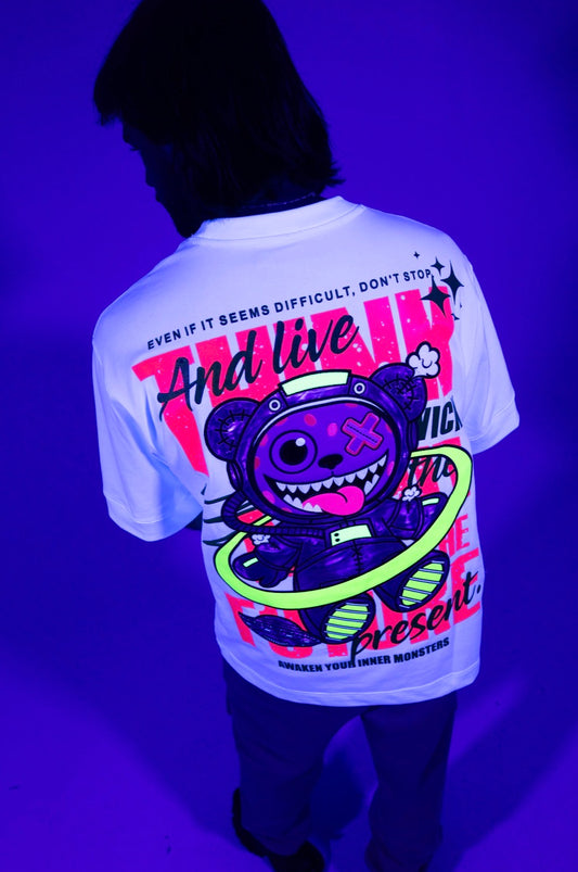 TOXIC SPACE T-SHIRT WHITE