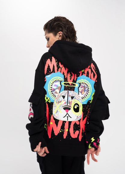 Arrow Head Black Hoodie