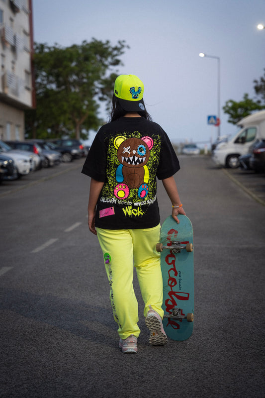 BRIGHT SIDE SWEATPANTS NEON YELLOW