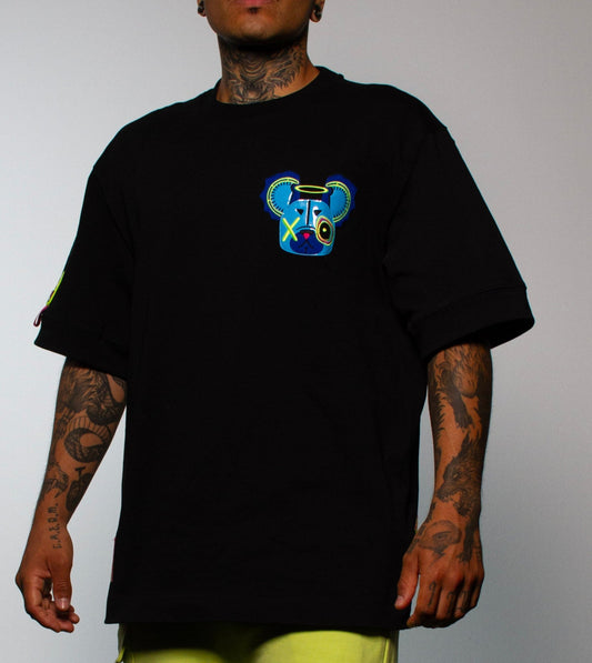 NIGHT RIDERS ARROW OVERSIZED T-SHIRT BLACK