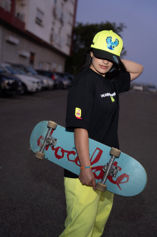 NIGHT RIDERS BEAR CAP YELLOW