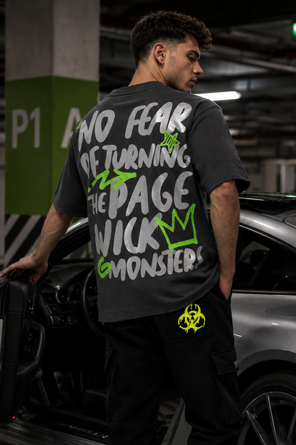 NO FEAR GRAY T-SHIRT
